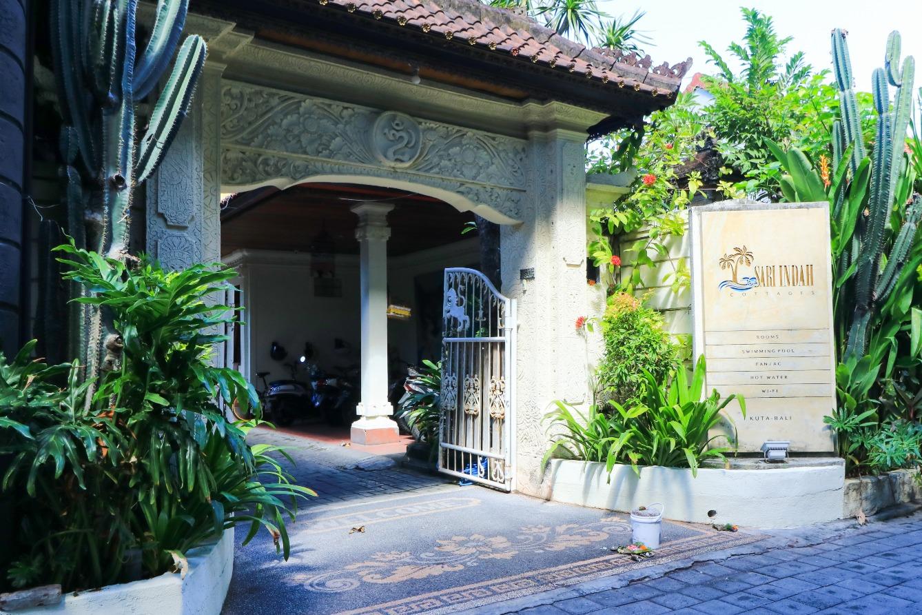 Sari Indah Cottages Kuta  Bagian luar foto