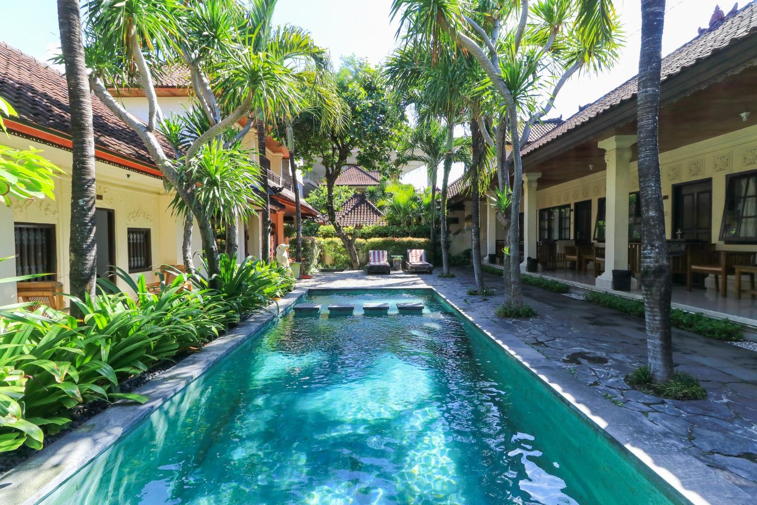 Sari Indah Cottages Kuta  Bagian luar foto